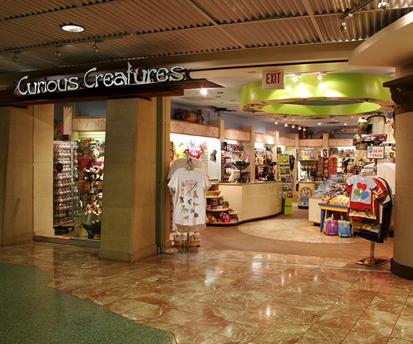 Curious Creatures Retail Airport